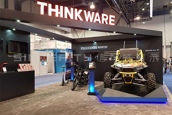 信可威國外展臺設計搭建現場圖 信可威國外展臺設計搭建現場圖