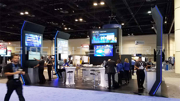 信可威國外展臺設(shè)計搭建現(xiàn)場圖 信可威國外展臺設(shè)計搭建現(xiàn)場圖