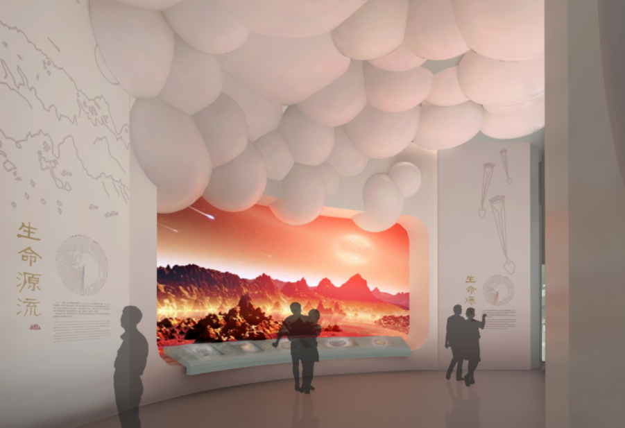 自然博物館生命進(jìn)化展廳設(shè)計