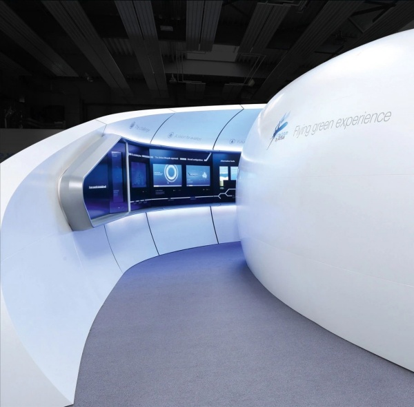 航空企業(yè)展廳設(shè)計案例分享