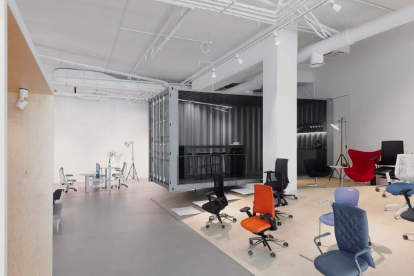 辦公家具展廳設計案例