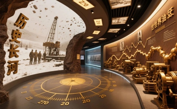 石油會“開口說話”？這座油田文化展廳讓巖芯數據活了！