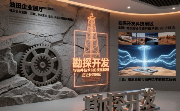 石油會“開口說話”？這座油田文化展廳讓巖芯數據活了！