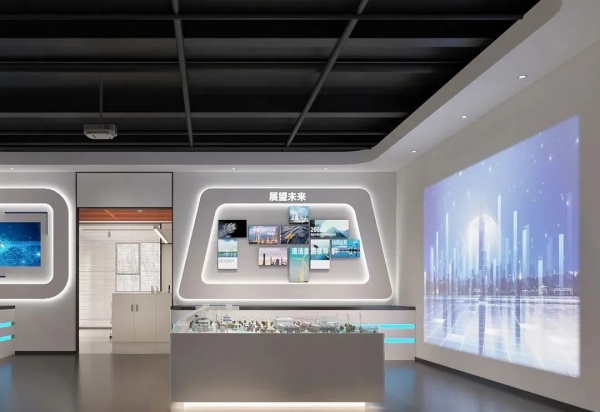 機械企業辦公展廳設計