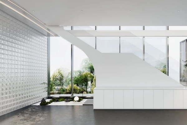 安得智聯(lián)辦公樓中庭展廳設計 安得智聯(lián)辦公樓中庭展廳設計