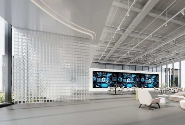 安得智聯(lián)辦公樓中庭展廳設計 安得智聯(lián)辦公樓中庭展廳設計