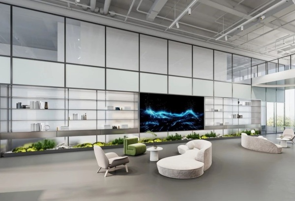 安得智聯(lián)辦公樓中庭展廳設計 安得智聯(lián)辦公樓中庭展廳設計