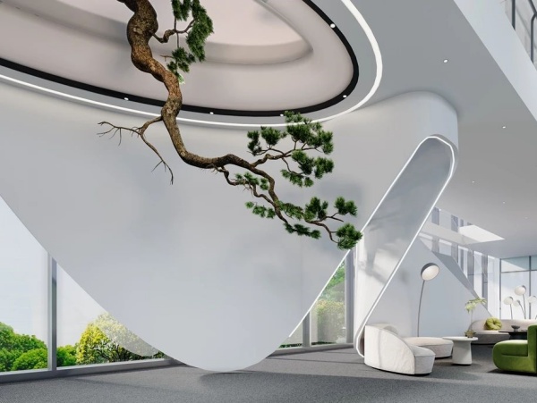 安得智聯(lián)辦公樓中庭展廳設計 安得智聯(lián)辦公樓中庭展廳設計