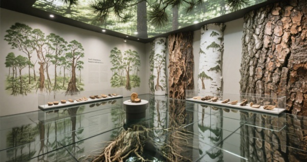 展廳設計自然萬象集海洋、森林、雨林、沙漠展廳的沉浸式奔赴