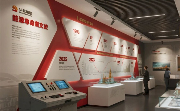 華能環保科技展廳里能摸到風、看到魚，還能穿越到 2050