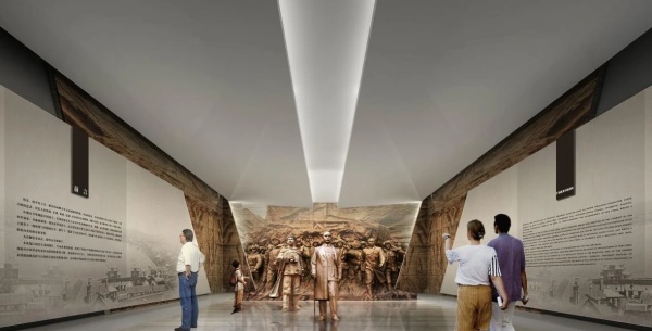 膠東百年名人展陳列設(shè)計(jì)