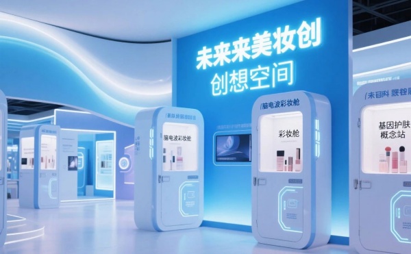 美妝行業(yè)科技展廳設(shè)計