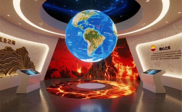 中石油地熱開發(fā)展廳設計