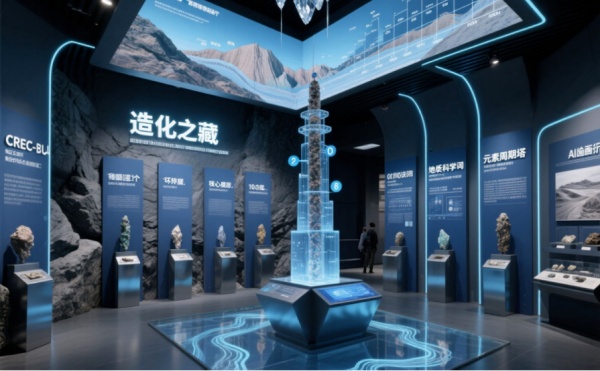 中鐵礦產資源展廳設計