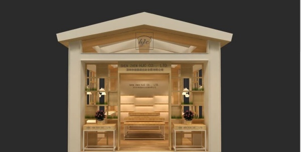 展廳設(shè)計(jì)以自然為韻，打造溫馨質(zhì)感空間