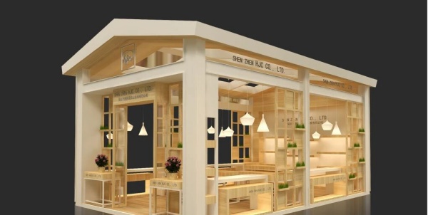 展廳設(shè)計(jì)以自然為韻，打造溫馨質(zhì)感空間