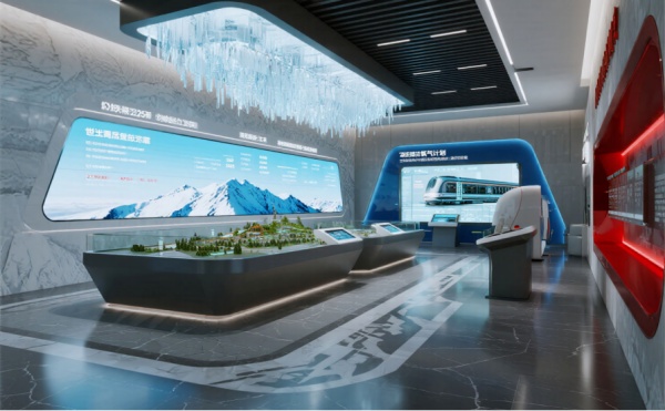 中鐵科研展廳把高原鐵路"極限挑戰"搬進室內！