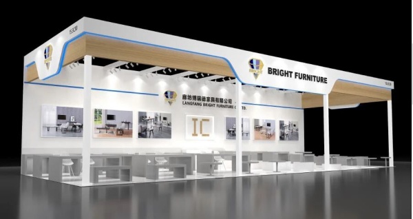 展廳設(shè)計(jì)以簡(jiǎn)約為筆，勾勒家具品牌的專(zhuān)業(yè)與質(zhì)感